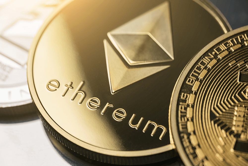Ether alcanza los $ 1,800 por primera vez